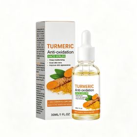 Turmeric Anti-Oxidation Face Serum, 30ml Hydrating Brightening Serum For Acne Marks & Uneven Skin Tone