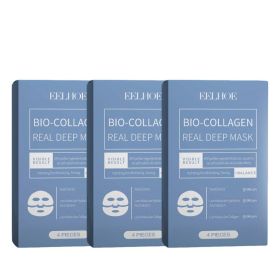 EELHOE Bio-Collagen Real Deep Mask Hydrating, Pore Minimizing, Firming Balance (Option: 12 pieces)