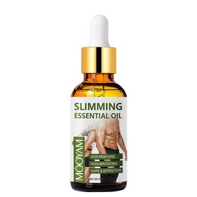 Slimming Oil,30ml Belly Drainage Slimming Oil With Natural Plant Extracts - Moisturizing Slimming Essential Oil Fast Burner For Belly, Waist, Arm (Option: green)